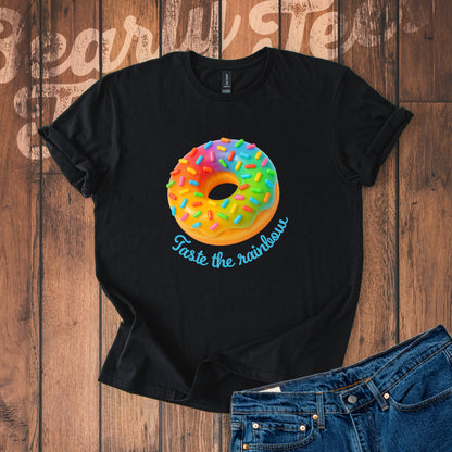 Taste the Rainbow Donut T-Shirt