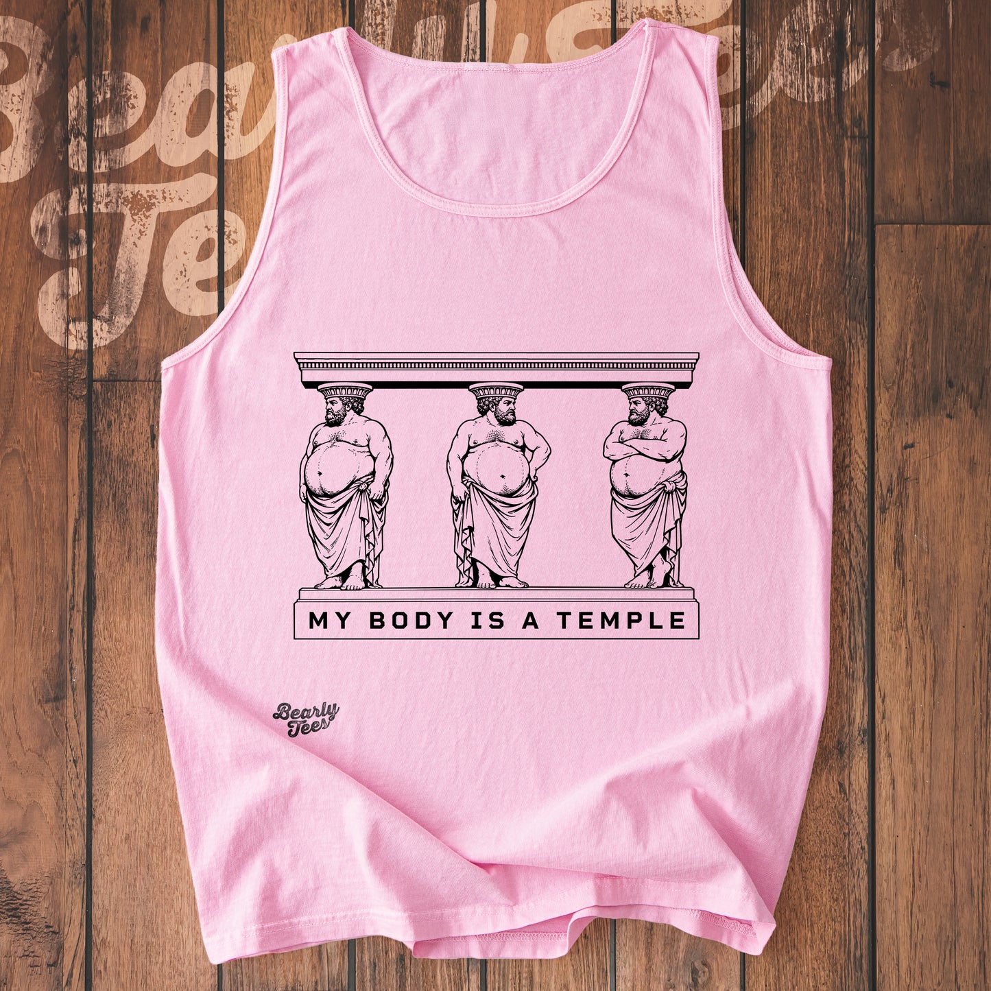 My body is a temple tank top