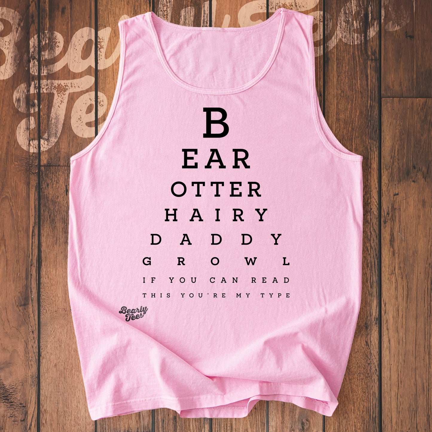Bear chart tank top