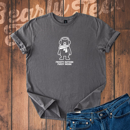 Frosty outside, fuzzy inside