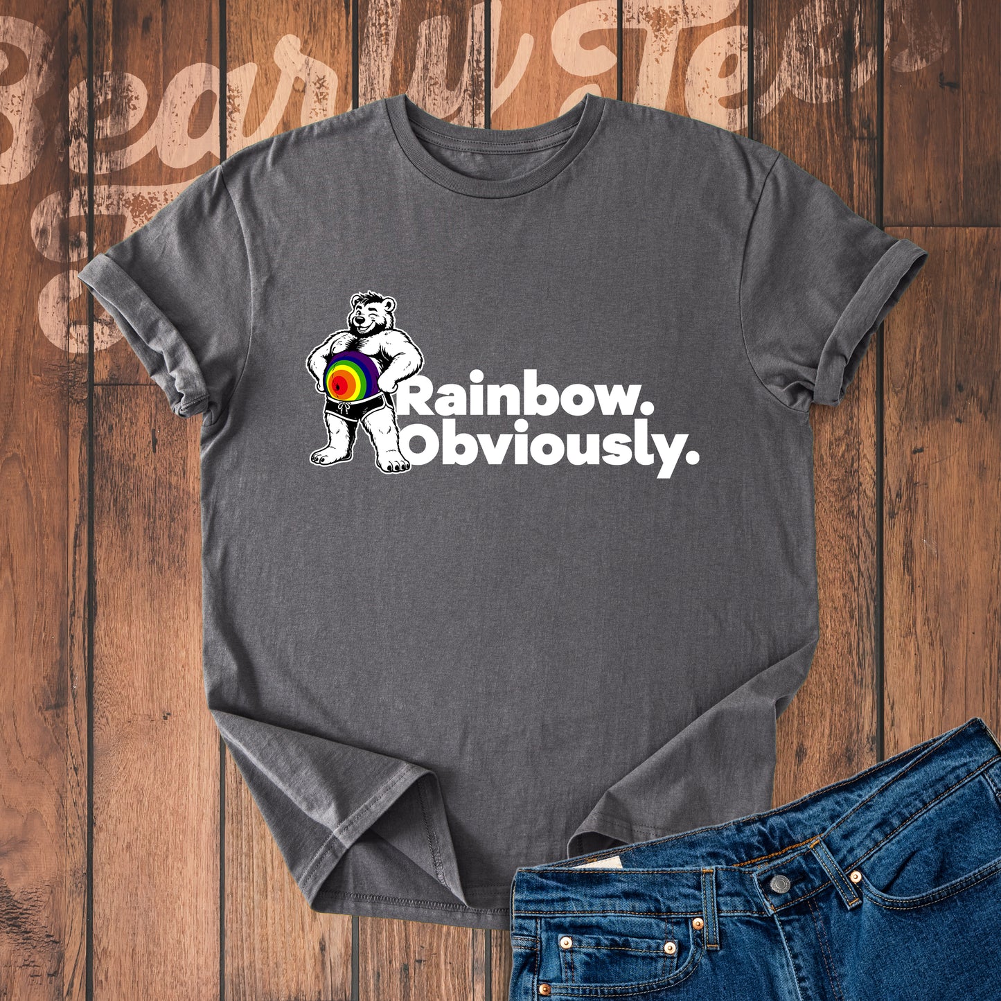 Rainbow. Obviously.