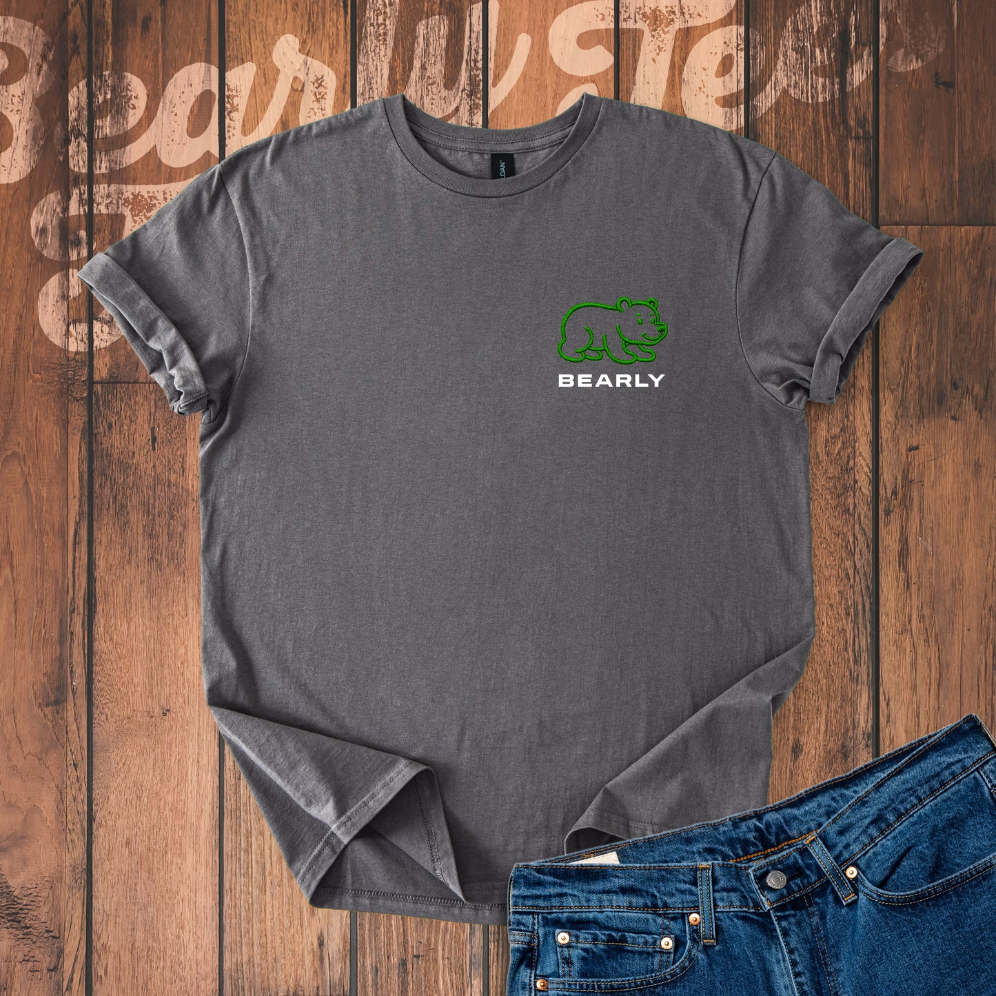 Bearly Green T-Shirt