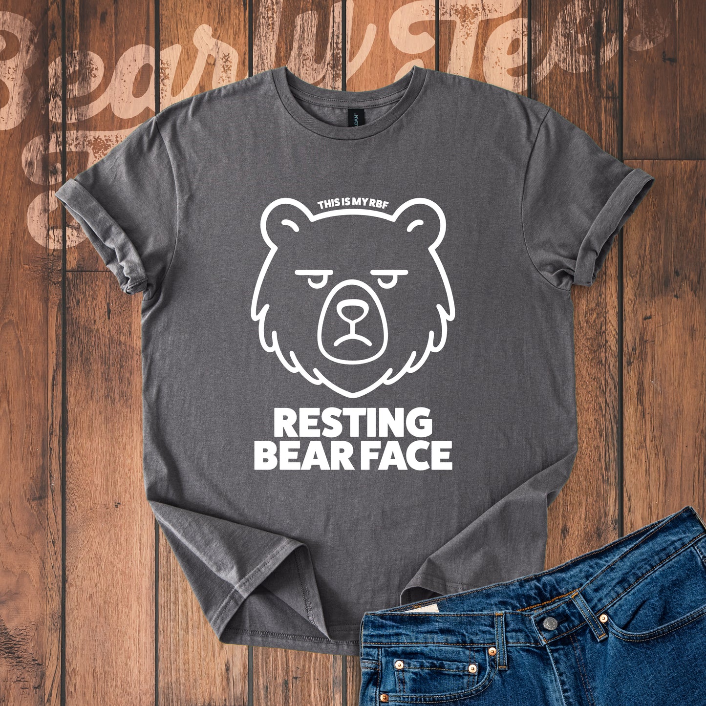 Resting Bear Face