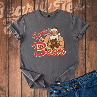 Santa's Favorite Bear T-Shirt