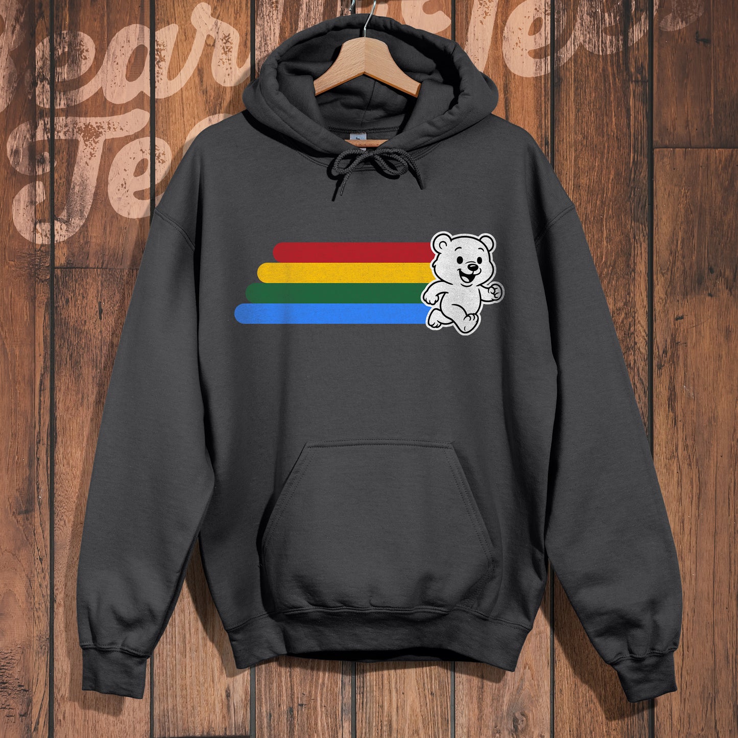 Running Bear Hoodie