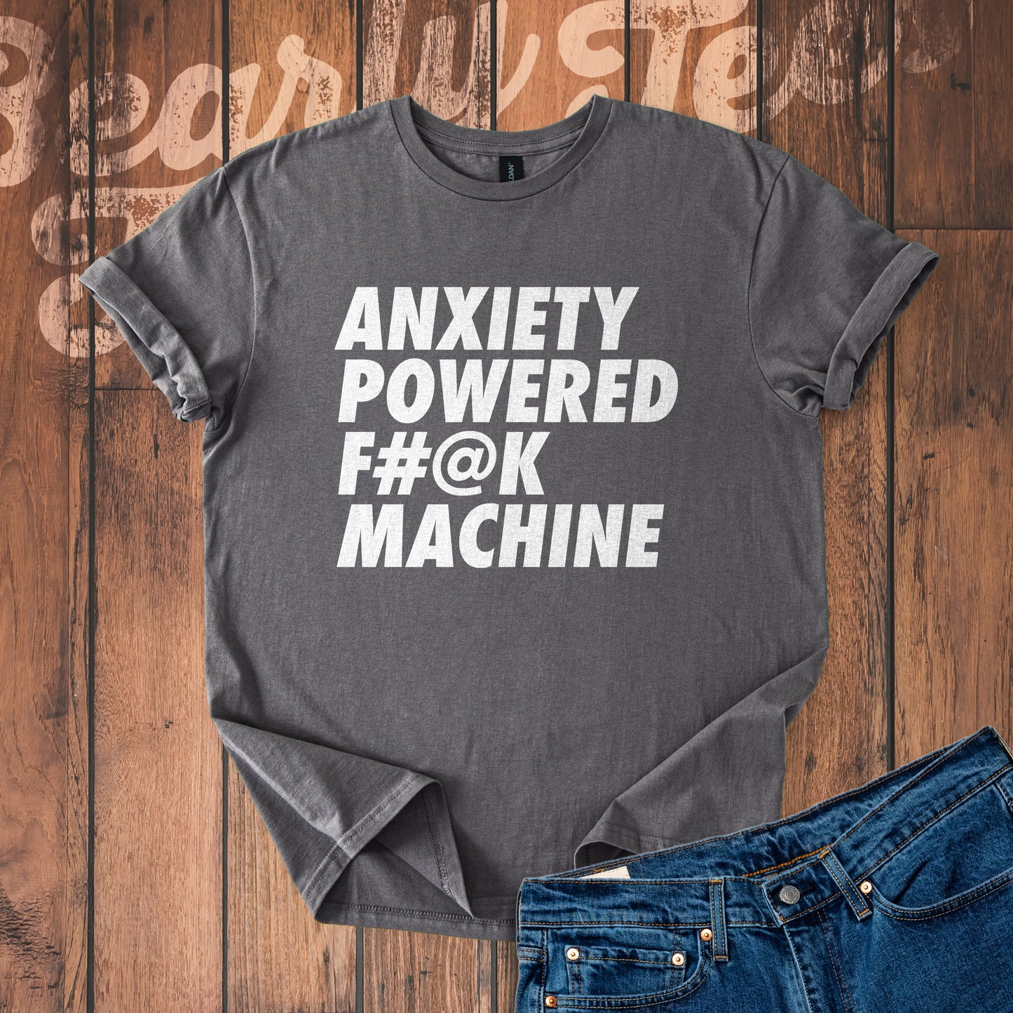 Anxiety Powered F#@K Machine T-Shirt
