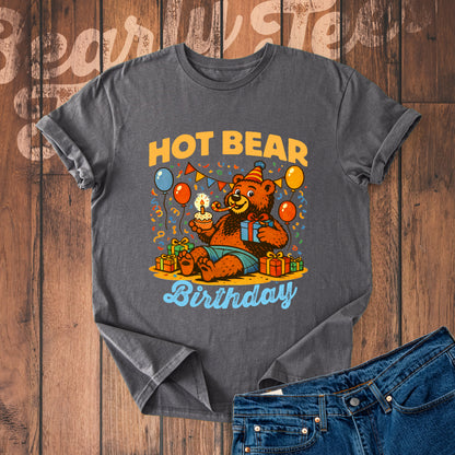 Hot bear birthday