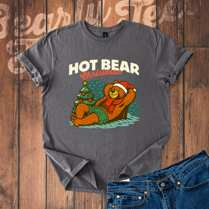 Hot Bear Christmas T-Shirt