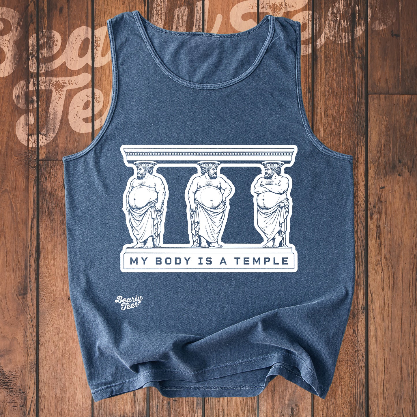 My body is a temple tank top