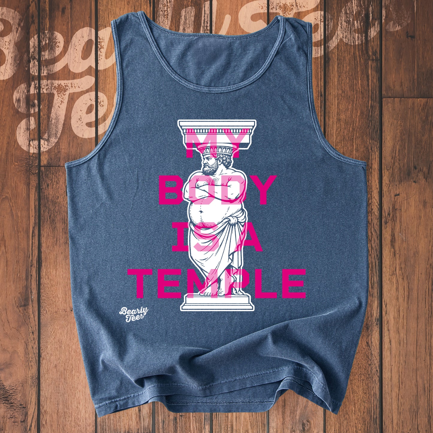 My body is a temple 2 tank top