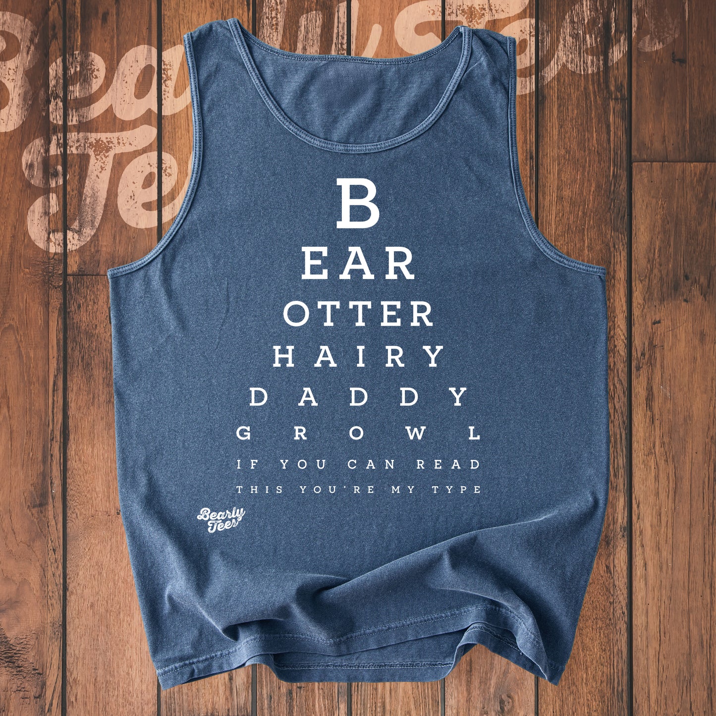 Bear chart tank top