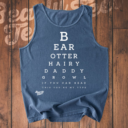 Bear chart tank top