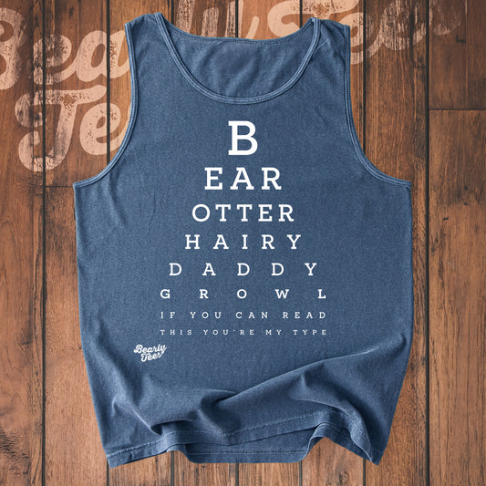 Bear chart tank top