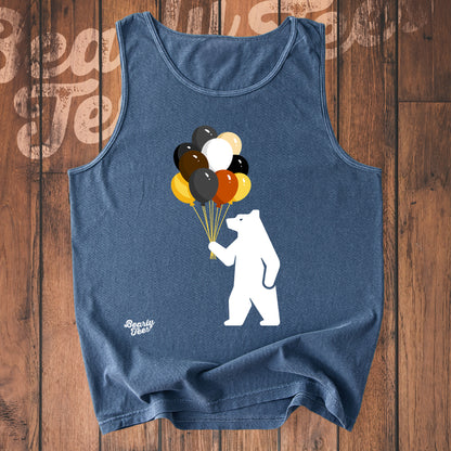 Balloon bear tank top