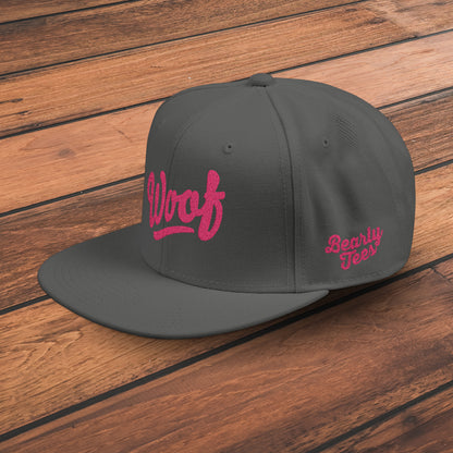 Woof Snapback Hat