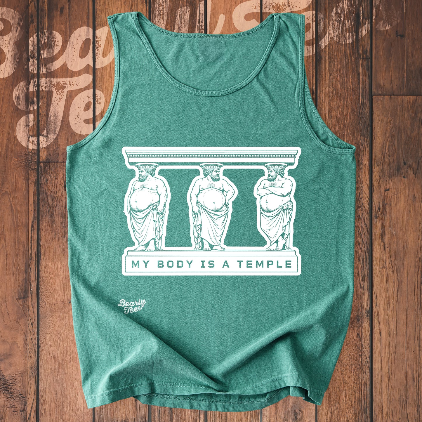 My body is a temple tank top