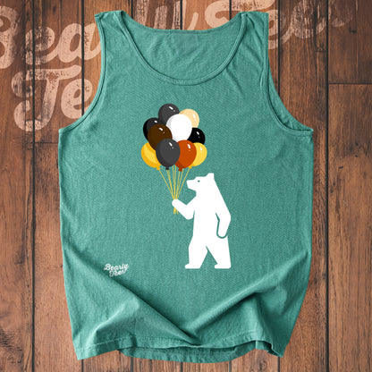 Balloon bear tank top