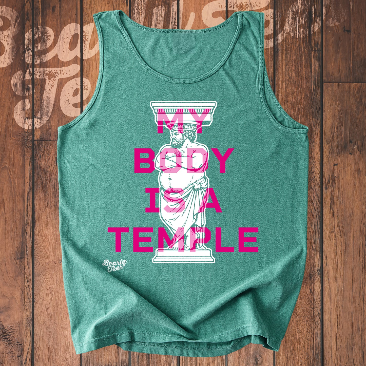 My body is a temple 2 tank top