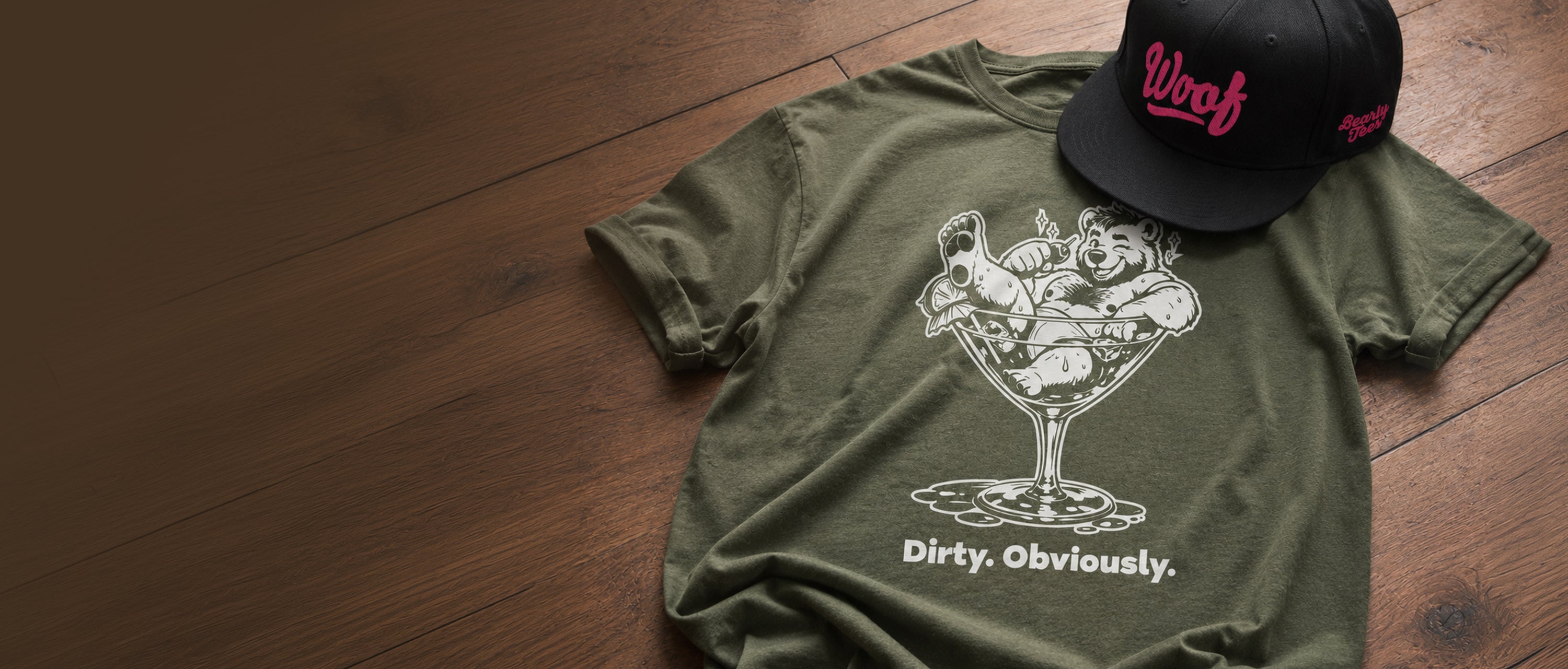 Buy 2 tees, get a hat $10 off