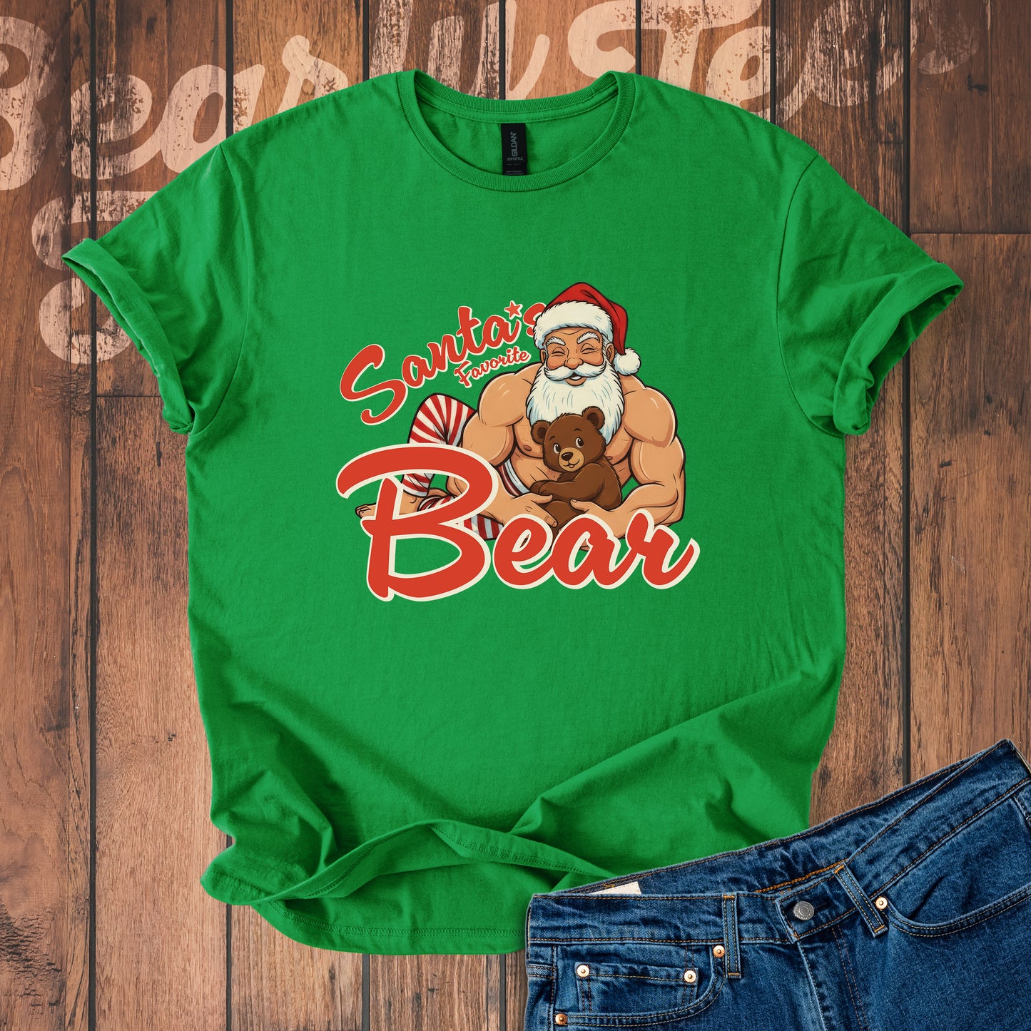 Santa's Favorite Bear T-Shirt