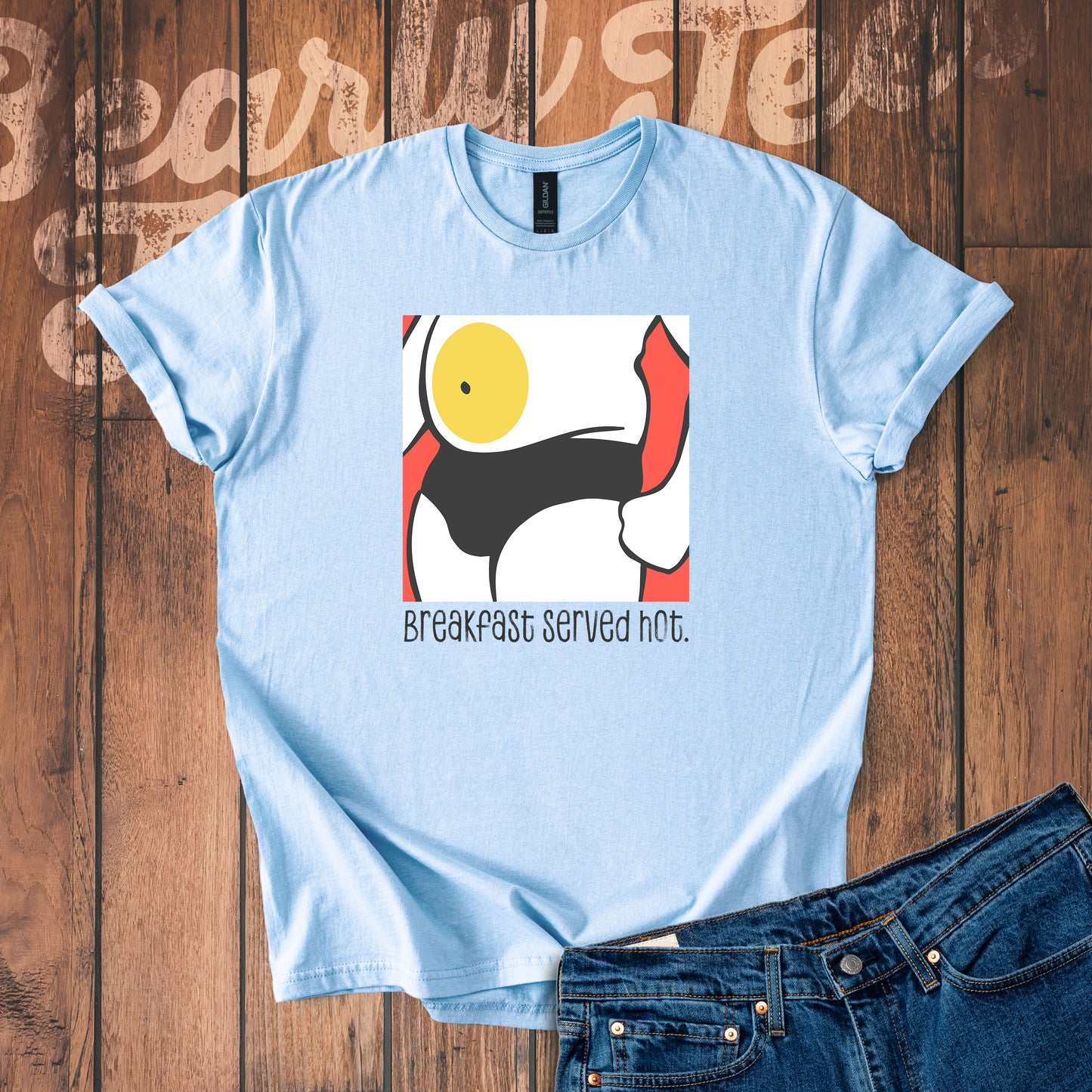 Breakfast served hot T-Shirt