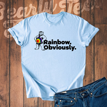 Rainbow. Obviously.