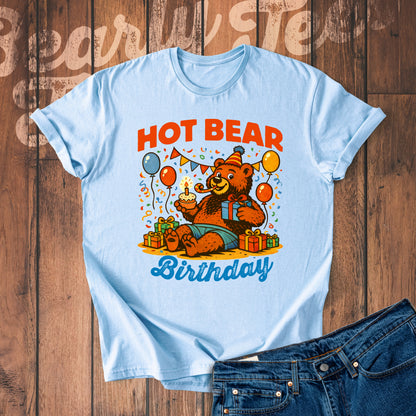 Hot bear birthday