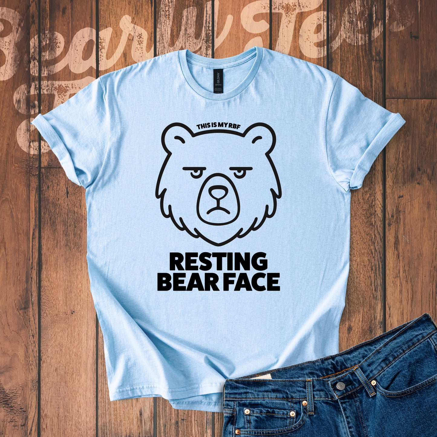 Resting Bear Face