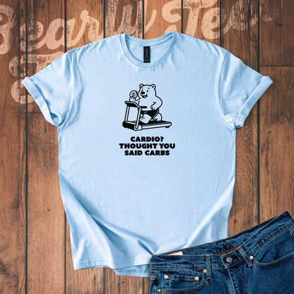 Cardio? Thought you said carbs