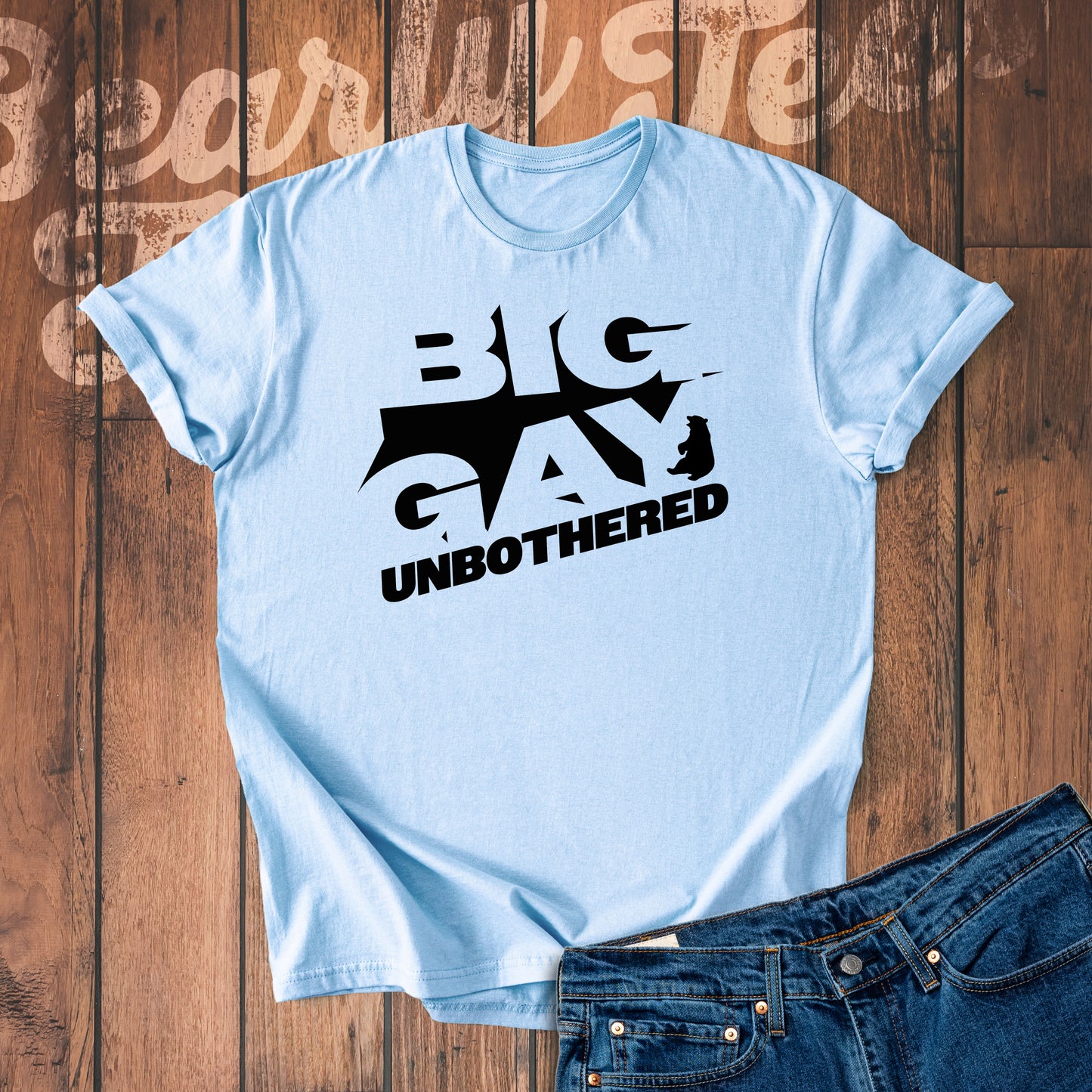 Big gay unbothered