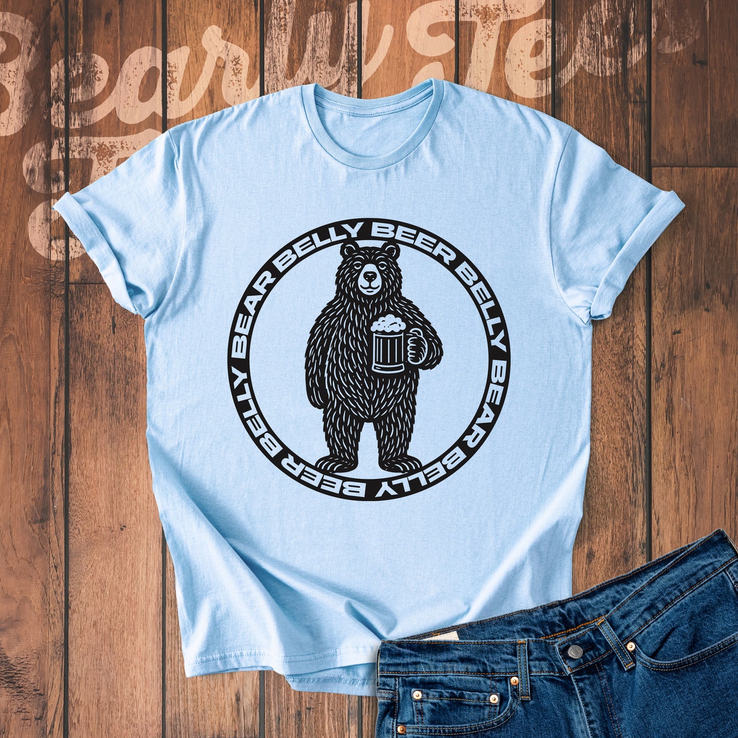 Beer belly, bear belly