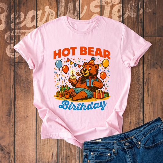 Hot bear birthday