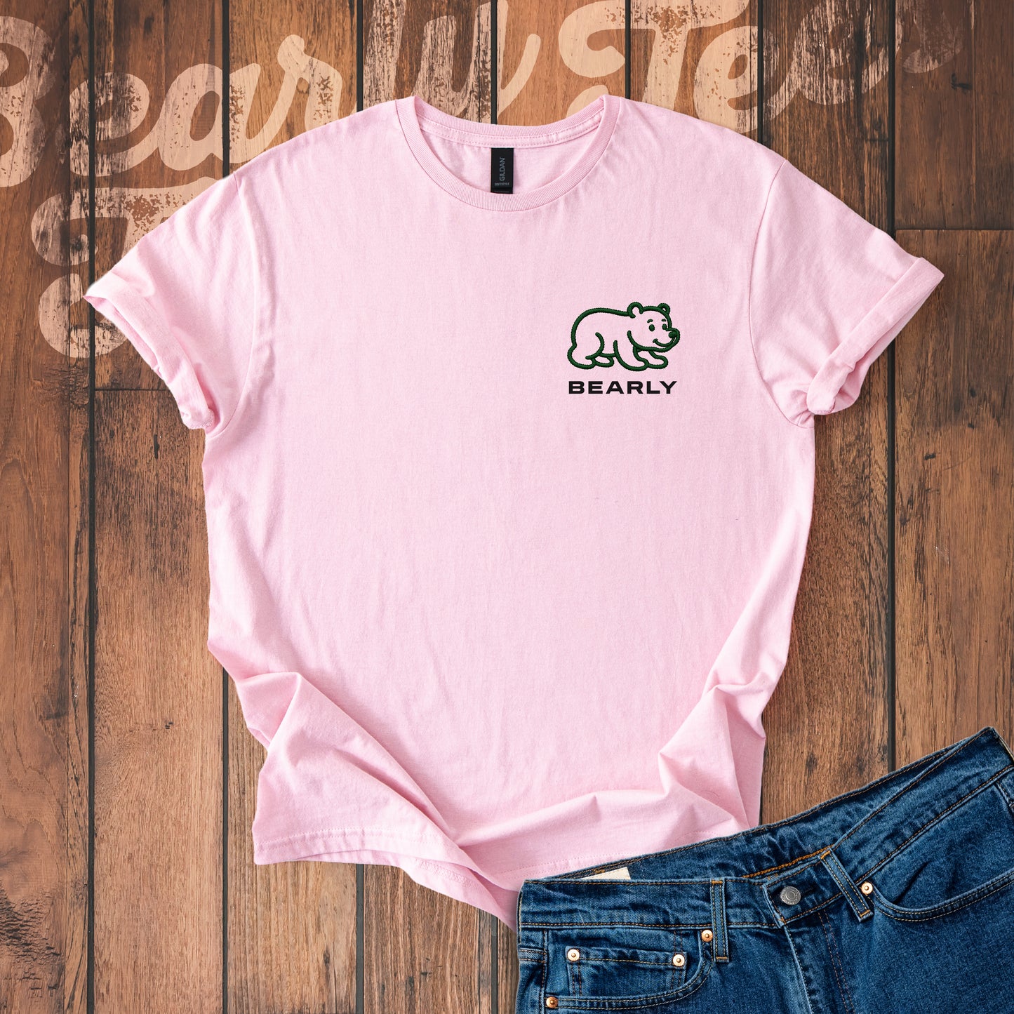 Bearly Green T-Shirt