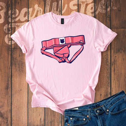 Pink Jockstrap T-Shirt