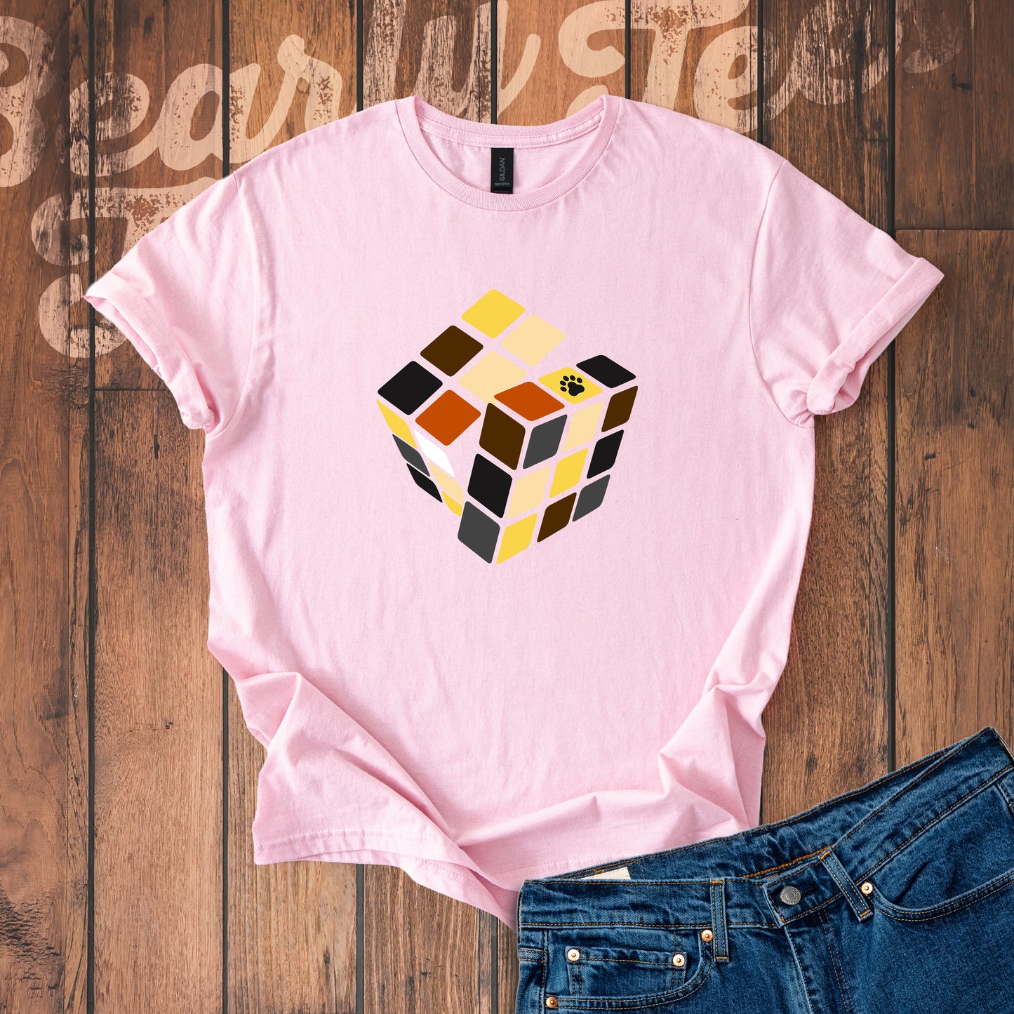 Rubiks Bear Pride T-Shirt