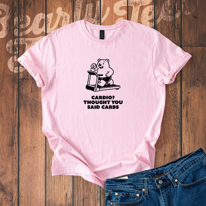 Cardio? Thought you said carbs