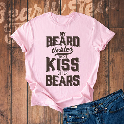 My beard tickles