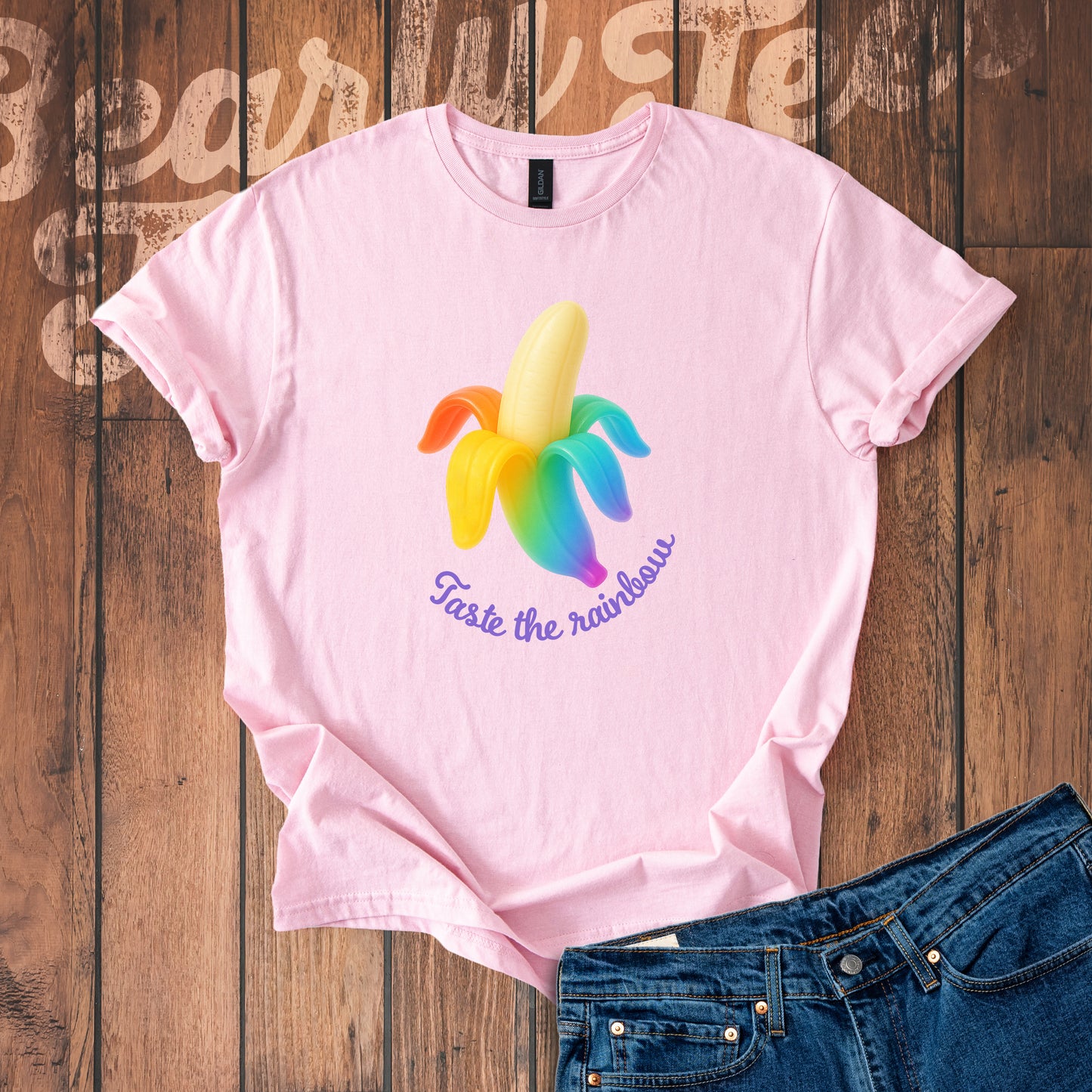 Taste the Rainbow Banana T-Shirt