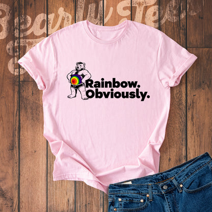 Rainbow. Obviously.