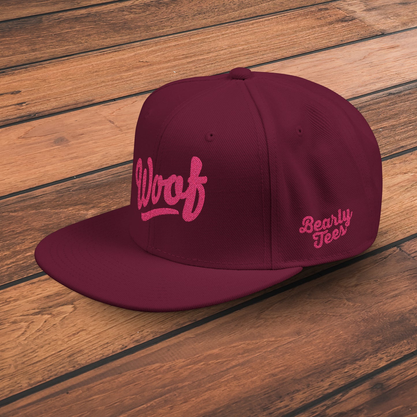 Woof Snapback Hat