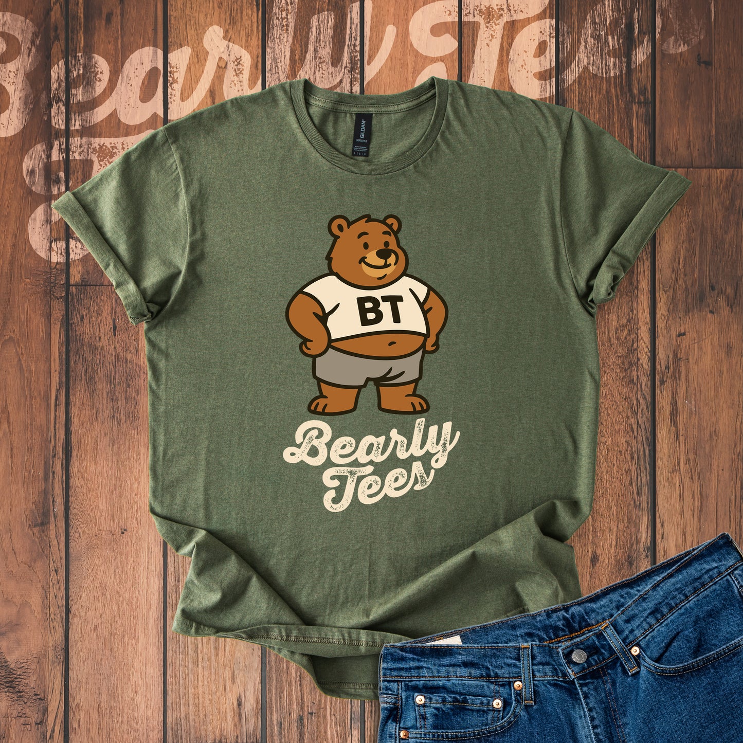 Bearly Tees Logo 2 T-Shirt
