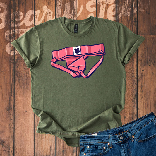 Pink Jockstrap T-Shirt