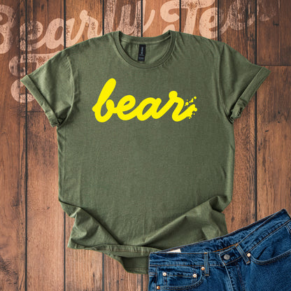 Bear Handwriting