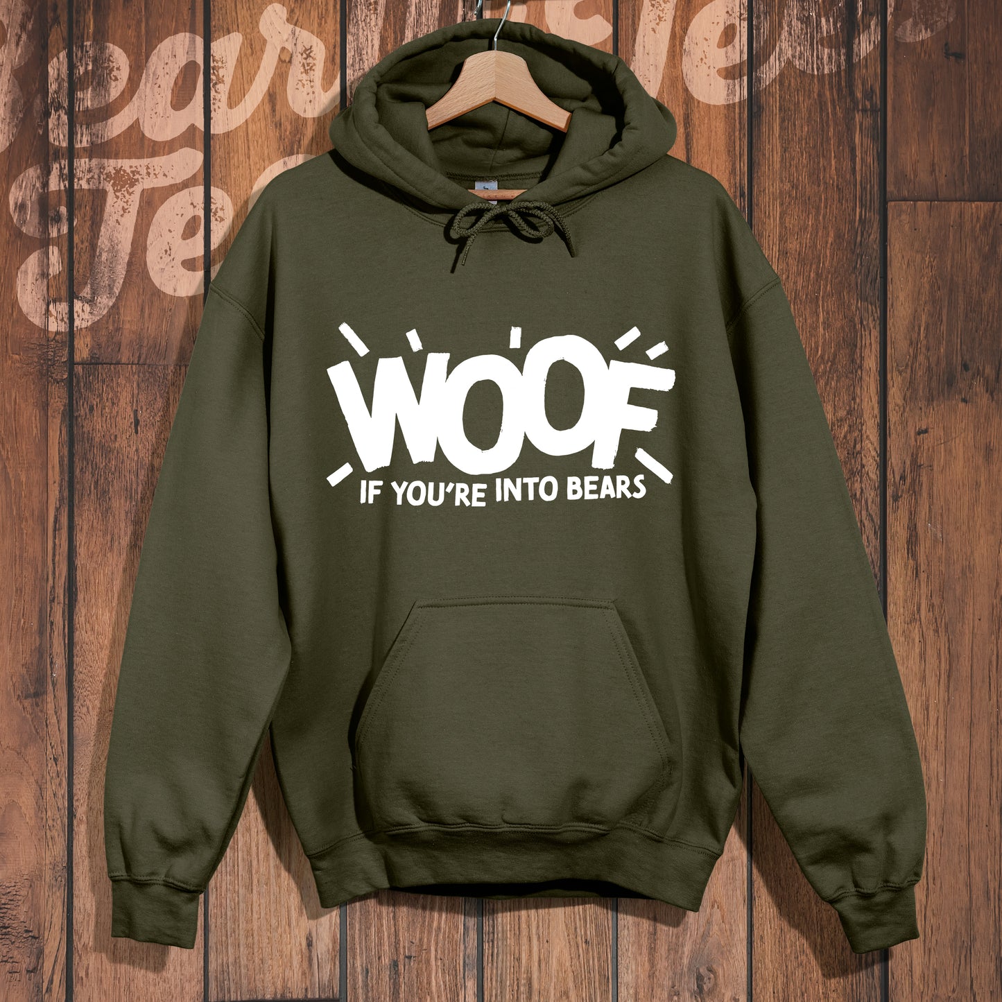 Woof if you're into Bears Hoodie