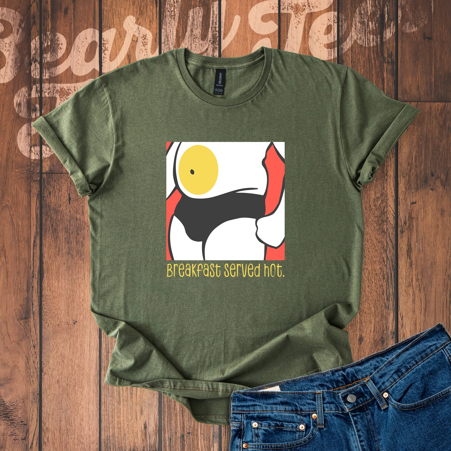 Breakfast served hot T-Shirt