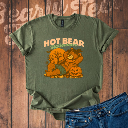 Hot Bear Halloween T-Shirt