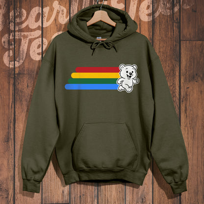 Running Bear Hoodie