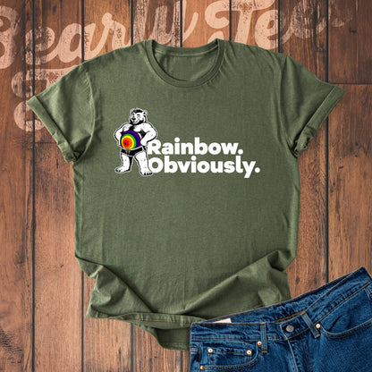 Rainbow. Obviously.