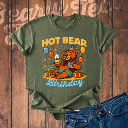 Hot bear birthday
