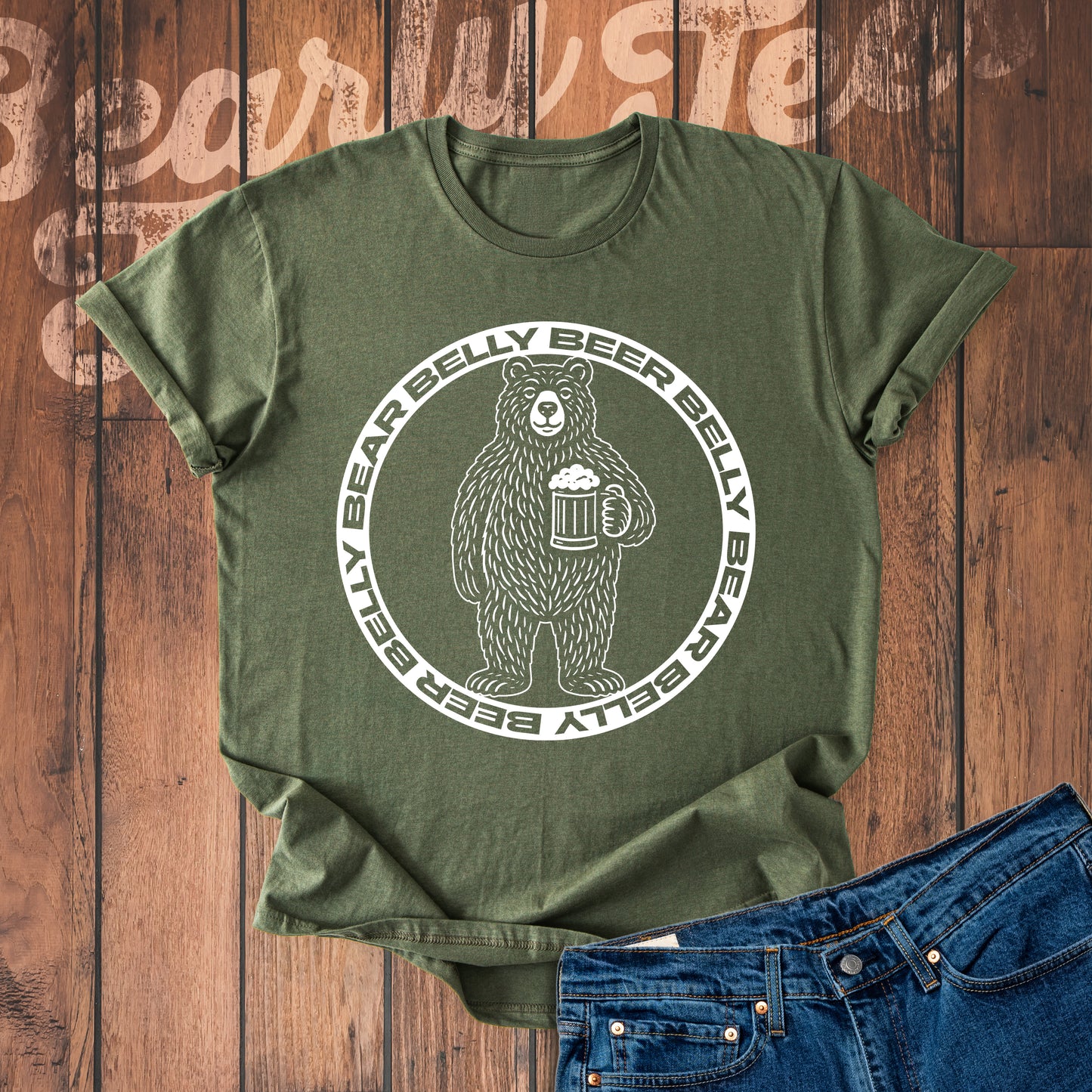 Beer belly, bear belly
